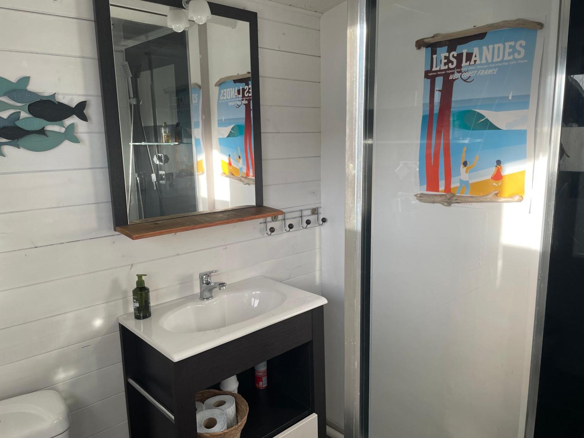 Aux Bonheurs Landais Hotell Linxe Exteriör bild